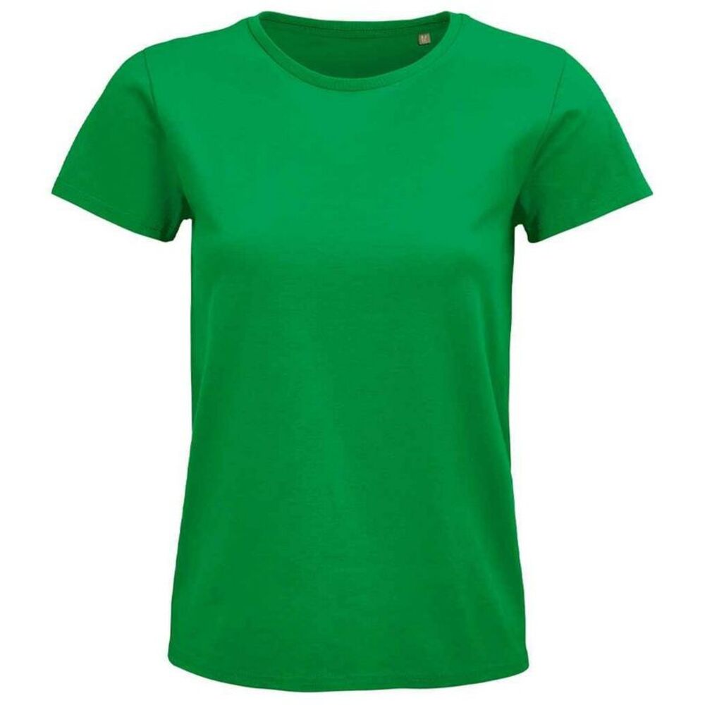 SOLS Womens/Ladies Pioneer T-Shirt / Kelly Green